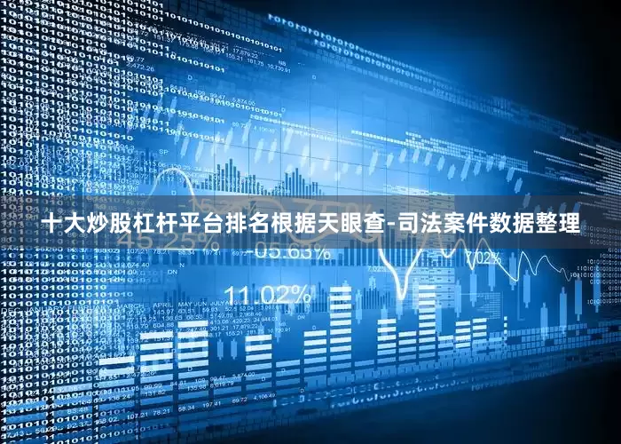十大炒股杠杆平台排名根据天眼查-司法案件数据整理